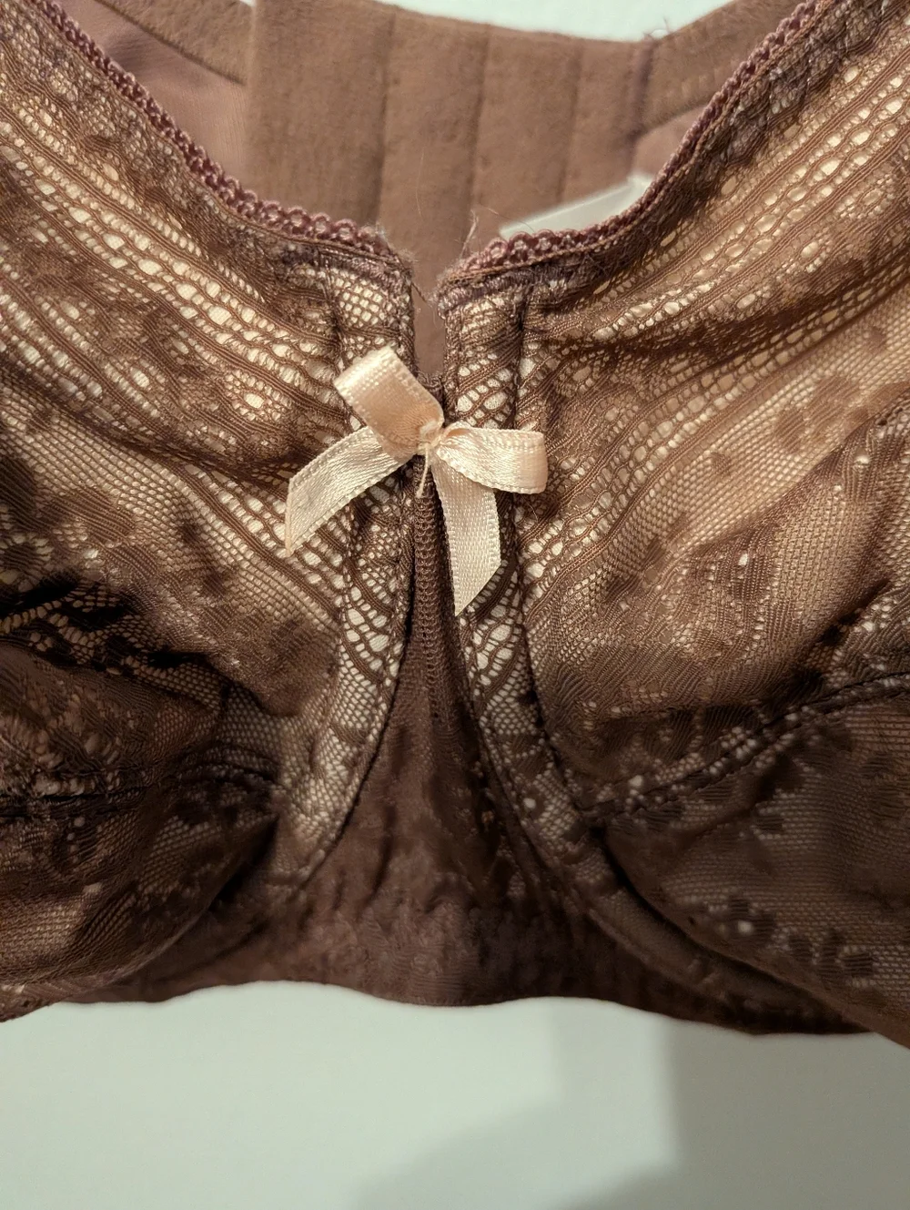 Anita Maternity Fleur Pink Floral Lace Underwire Nursing Bra Size 42H